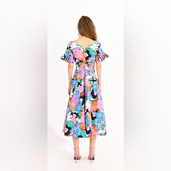 Molly Bracken Quinn Floral Midi Dress - Picture 2 of 7
